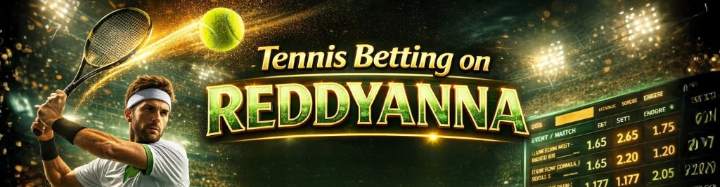 Tennis Betting on Reddyanna – Trusted Platform for Live Tennis Odds
