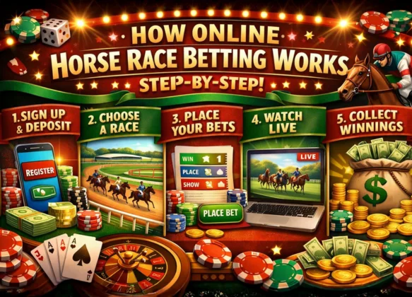 How Online Horse Race Betting Works Step-by-Step