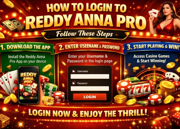How to Login to Reddy Anna Pro