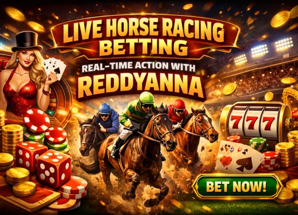 Live Horse Racing Betting – Real-Time Action with Reddyanna