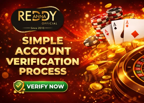 Simple Account Verification Process on Reddy Anna